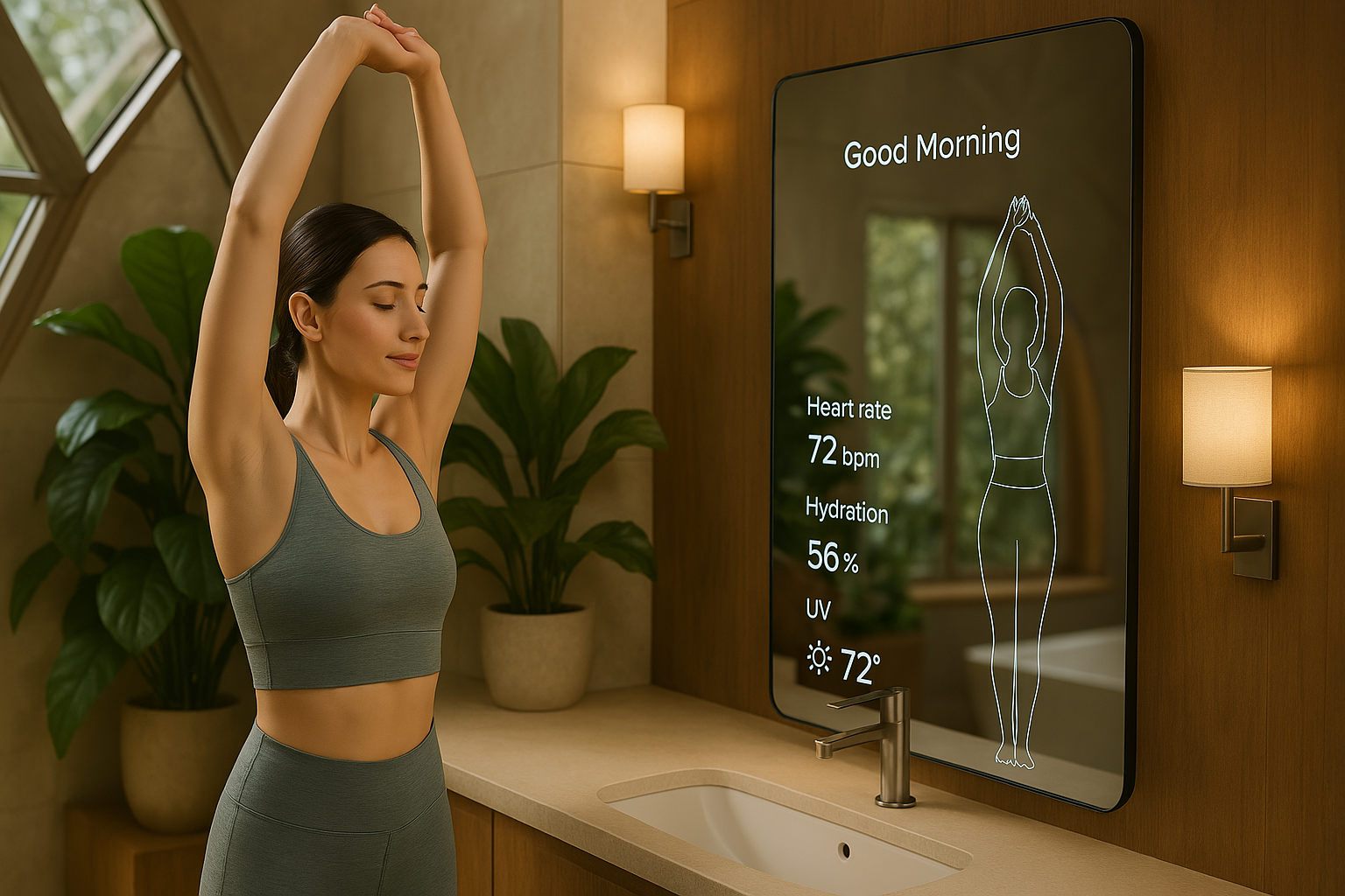HealthMirror Wellness Mirror